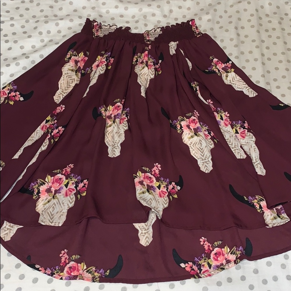 Maroon Rodeo Shirt